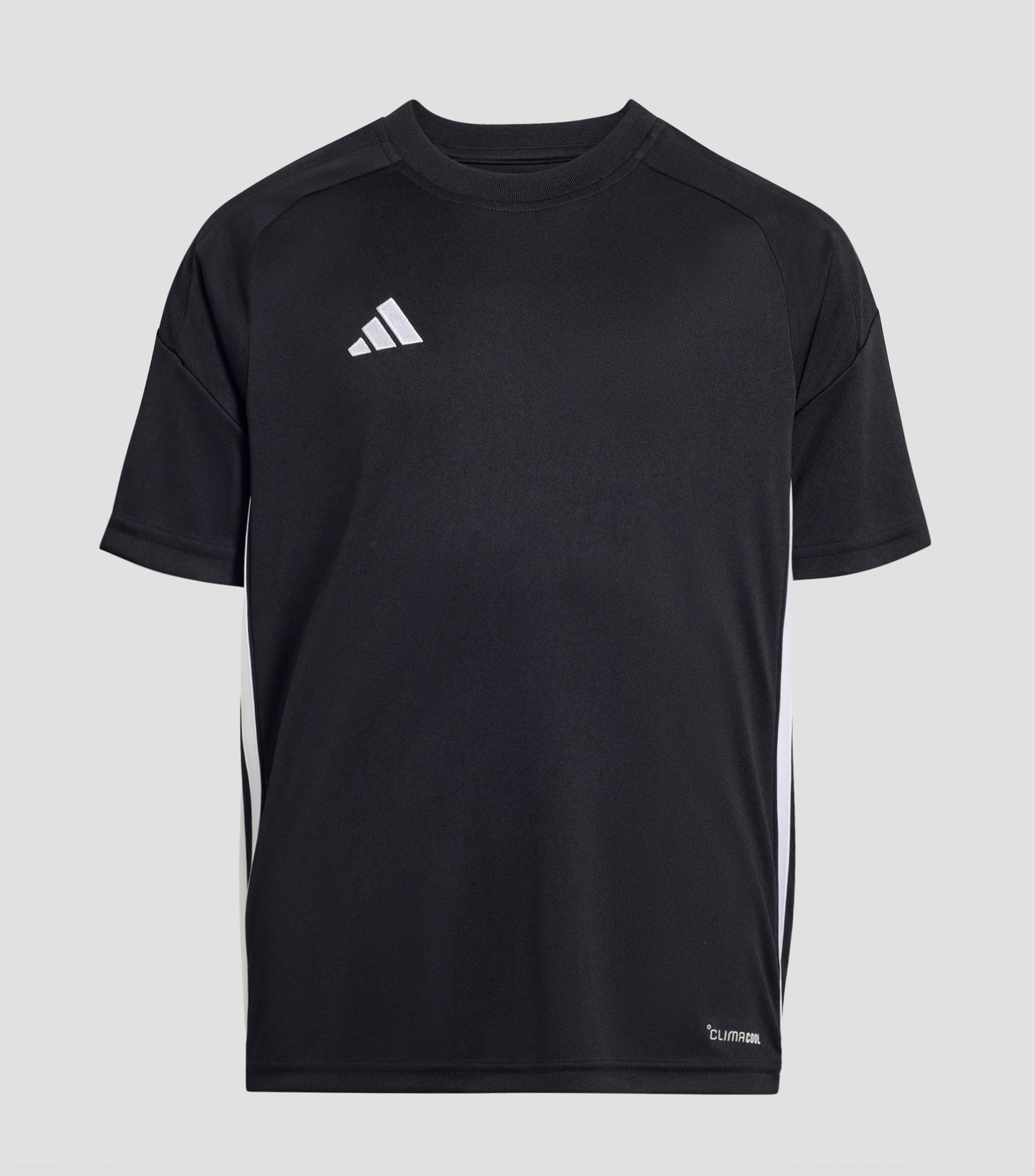 Playera para fútbol soccer Tiro 26 Essentials cuello redondo con manga corta lisa Niños
